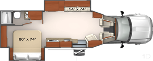 Floorplan 2351D for sale in Elkhart, IN