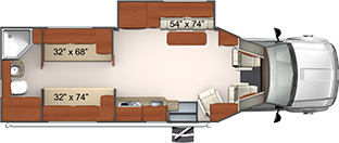 Floorplan 2552 for sale in Elkhart, IN